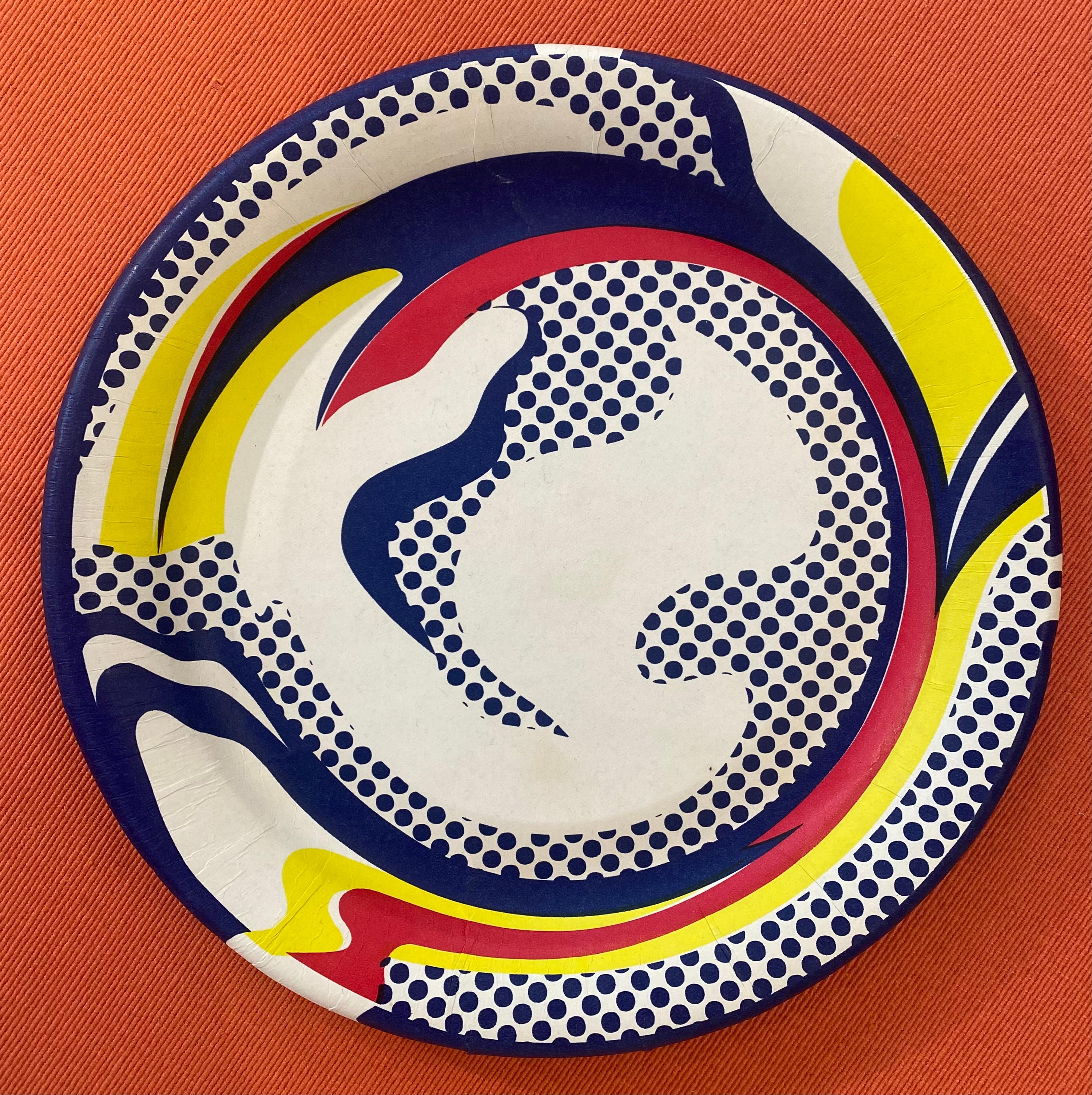 Roy Lichtenstein - Silkscreen on cardboard plate 1969  For Sale 1