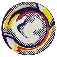 Roy Lichtenstein - Silkscreen on cardboard plate 1969 