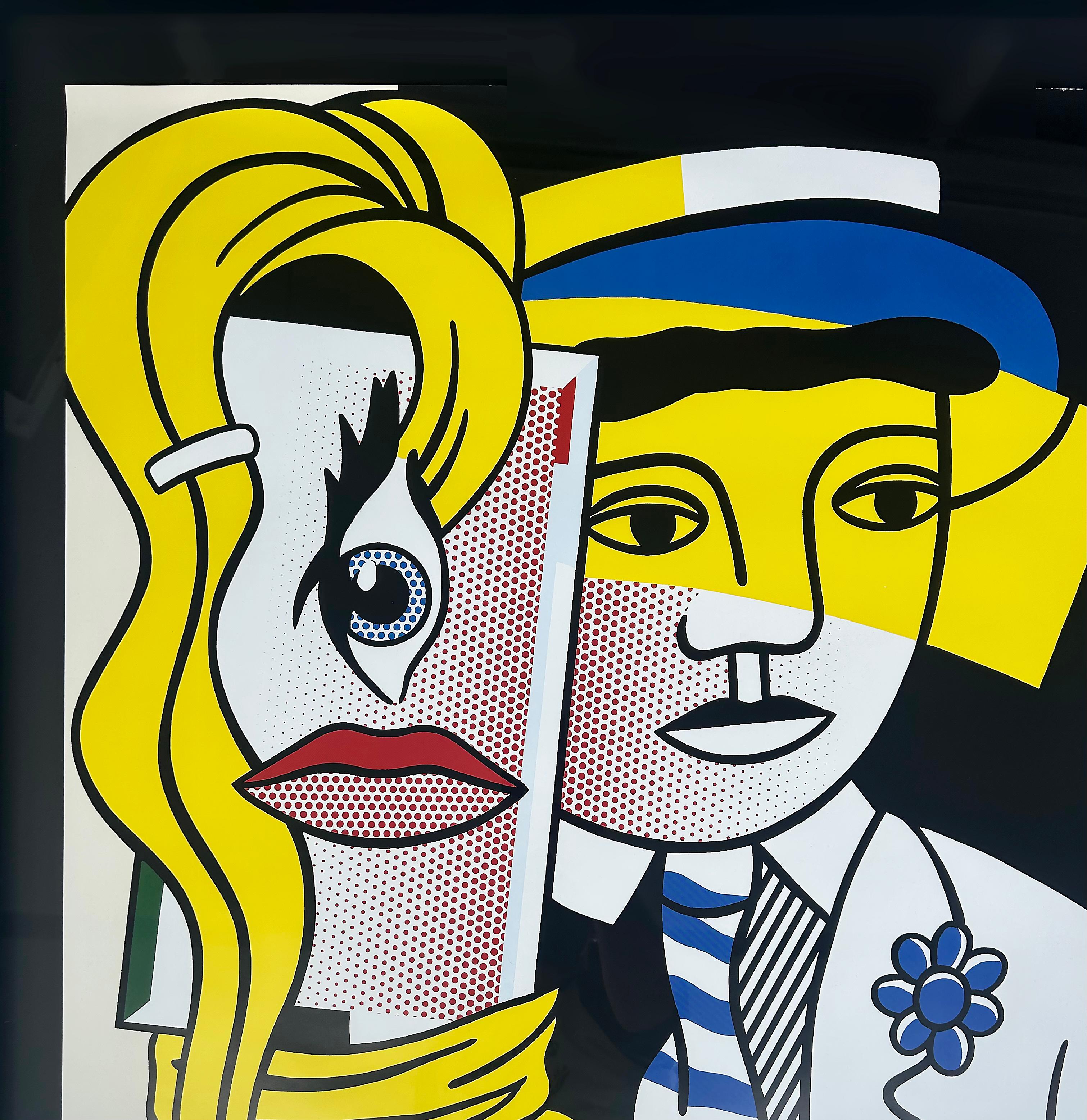 Roy Lichtenstein Stepping Out Metropolitan Exhibition Poster, Switzerland 1998

Offered for sale is an exhibition poster of Roy Lichtenstein's 1978 artwork 