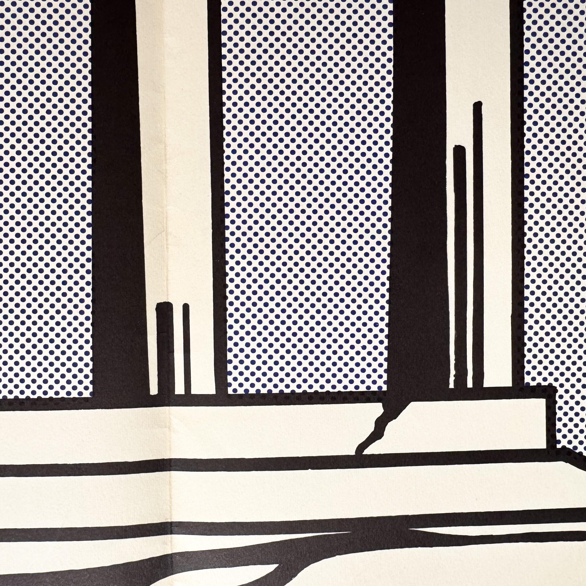 Roy Lichtenstein „Temple“ (Castelli Mailer) (amerikanisch) im Angebot