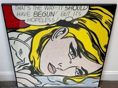 Roy Lichtenstein "That's The Way It Should Have Begun!" Pop Art Screenprint