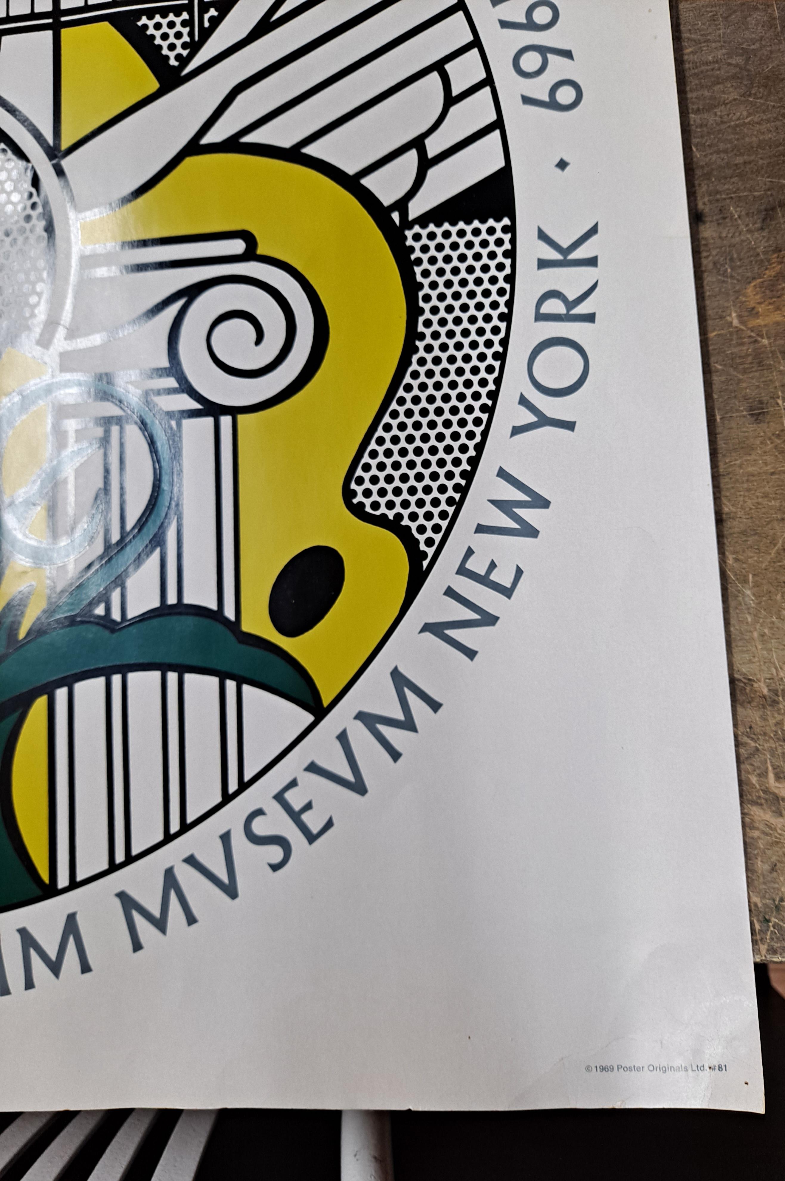 Américain Roy Lichtenstein The Soloman R Guggenheim Museum, 1969   en vente