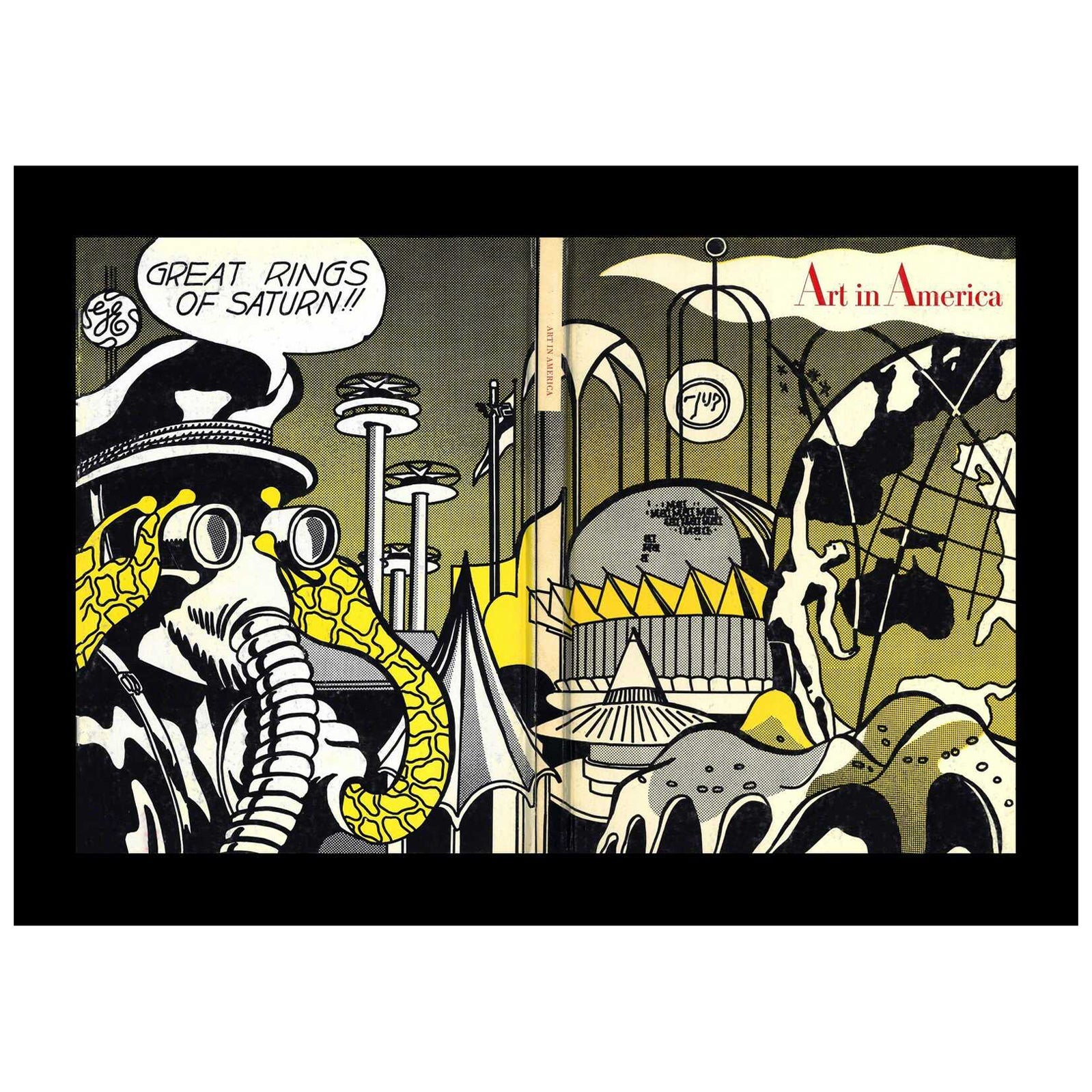 Roy Lichtenstein auf der Weltausstellung, 1964 (Roy Lichtenstein Art in America) im Angebot