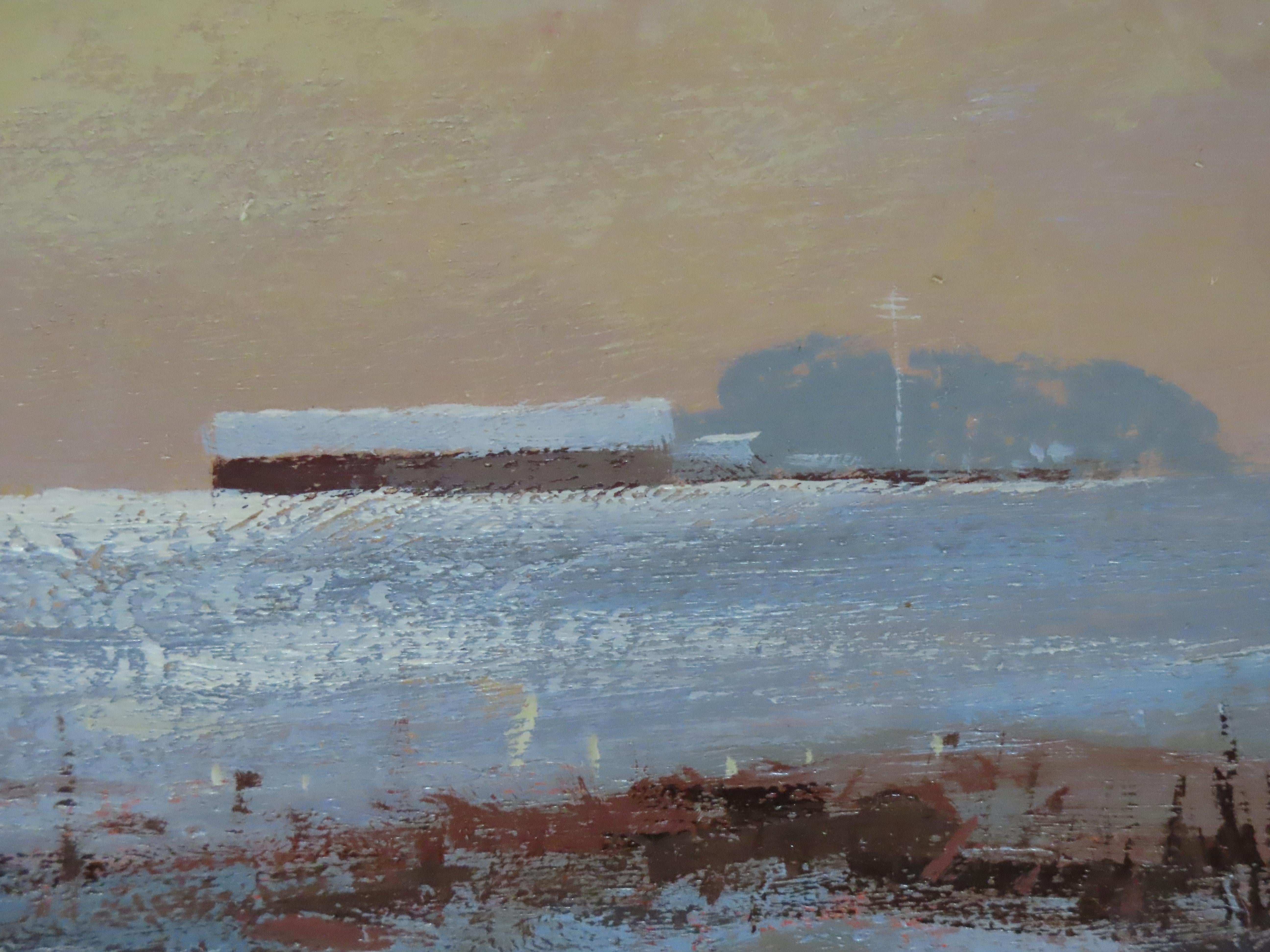 Pair of Original Oils on Board. ROY PERRY,  R.I., 