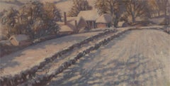 Roy Perry - Contemporary Oil, Snowy Afternoon