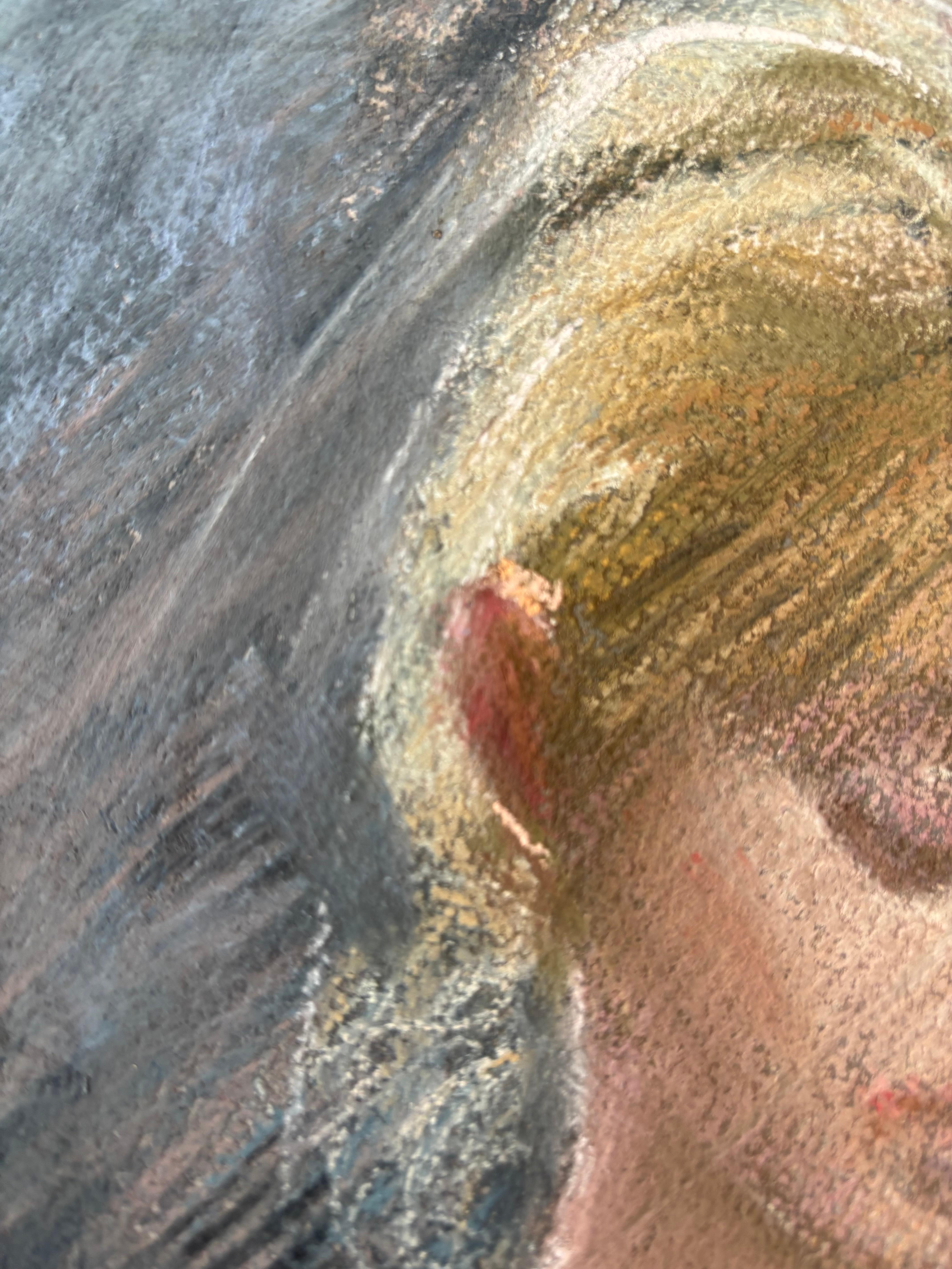 Ein lebendiges Porträt, wo die Liebe war. ROY PETLEY Zeitgenössischer britischer Künstler (Impressionismus), Painting, von Roy Petley
