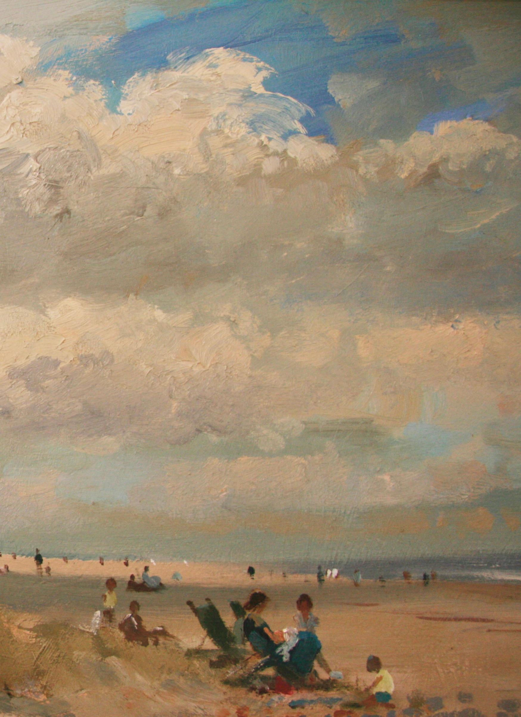 AFTER THE STORM.ROY PETLEY Impressionniste britannique contemporain en vente 4