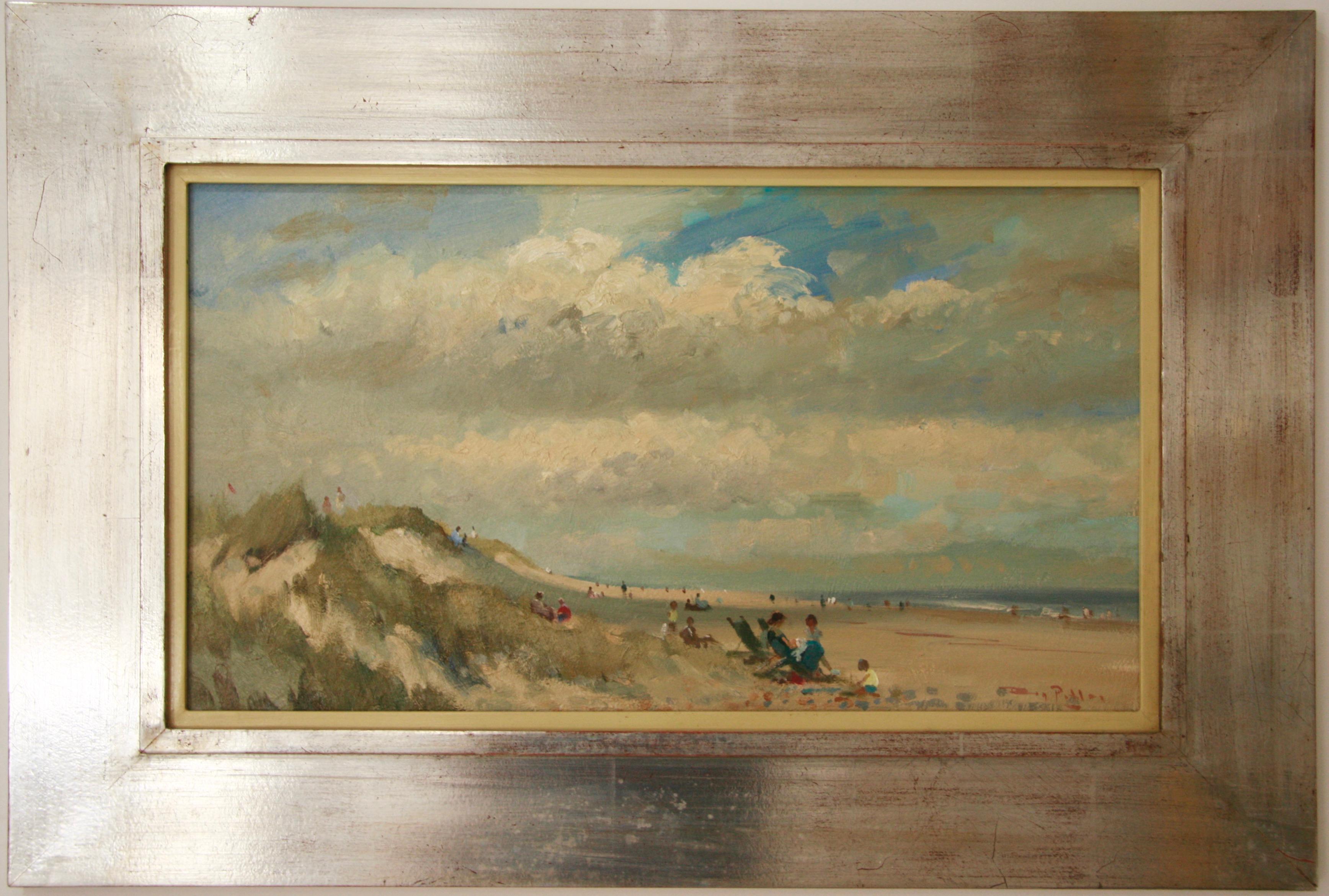 Landscape Painting Roy Petley - AFTER THE STORM.ROY PETLEY Impressionniste britannique contemporain