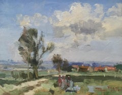 PASSING STORM.Roy Petley contemporary British artist