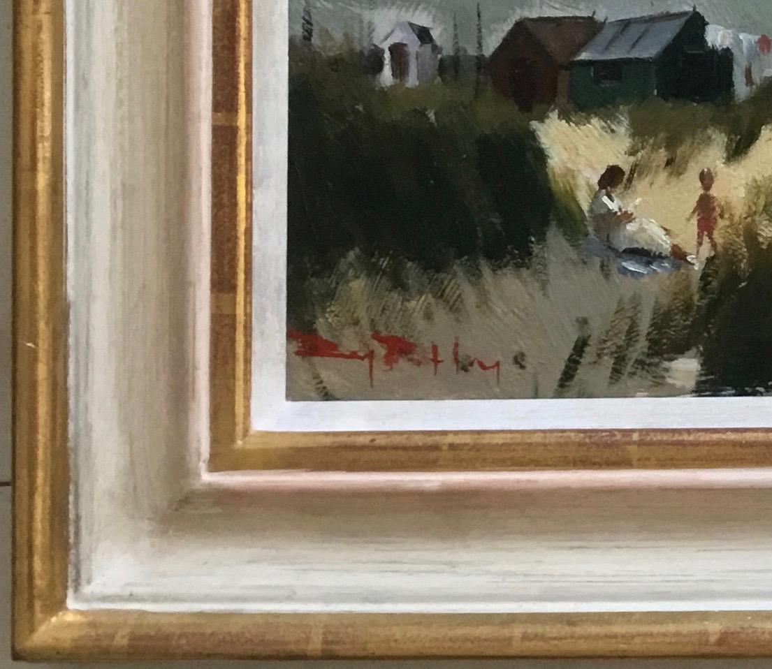 LA LÍNEA DE ROPA DE VACACIONES.Roy Petley artista británico contemporáneo en venta 6