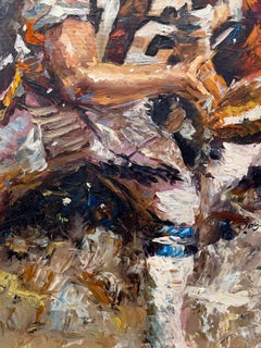 Bob Griese Football Players Abstract Sports Figurative Painting