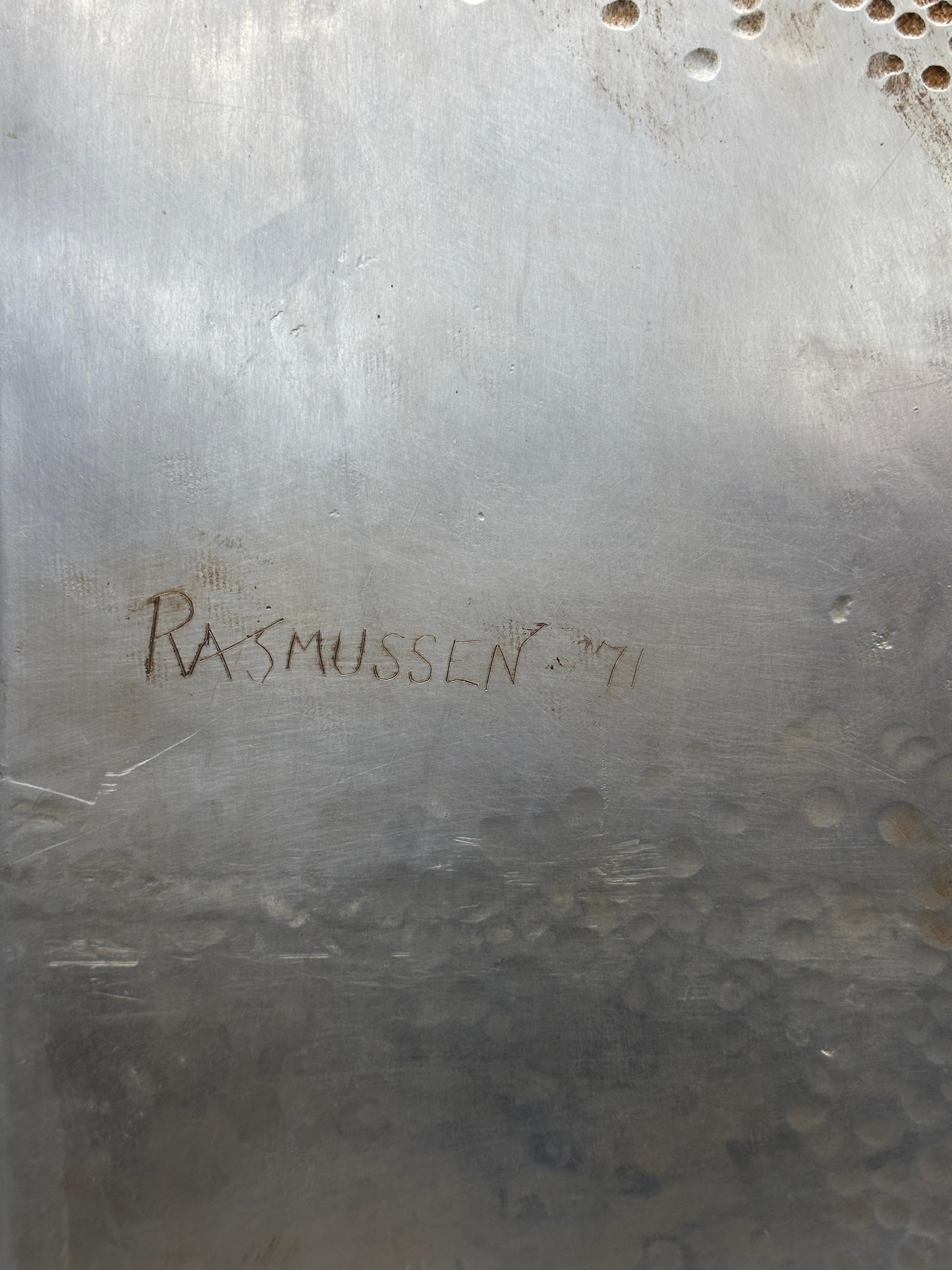 Roy Rasmussen 1971 Monumental Aluminum Sculptures For Sale 8