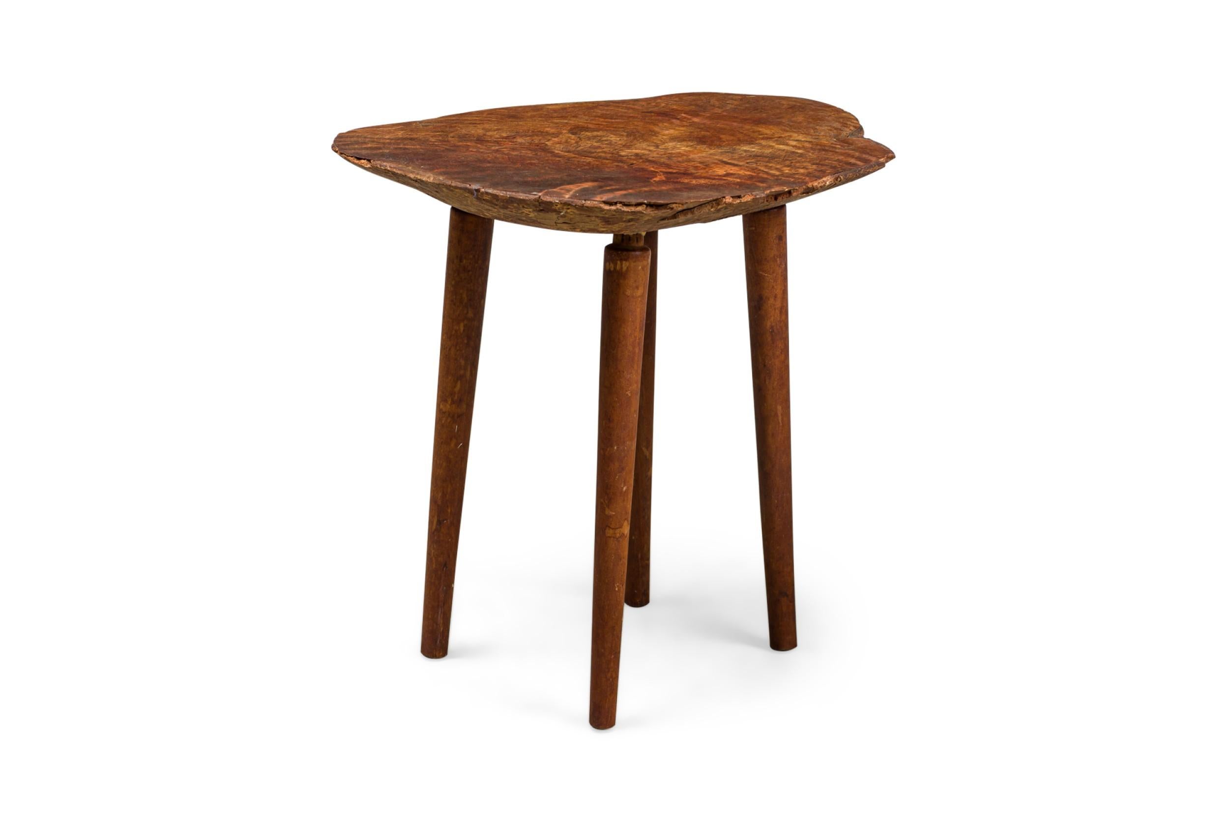 Hand-Crafted Roy Sheldon for Studio Craft American Mid-Century Occasional Table For Sale