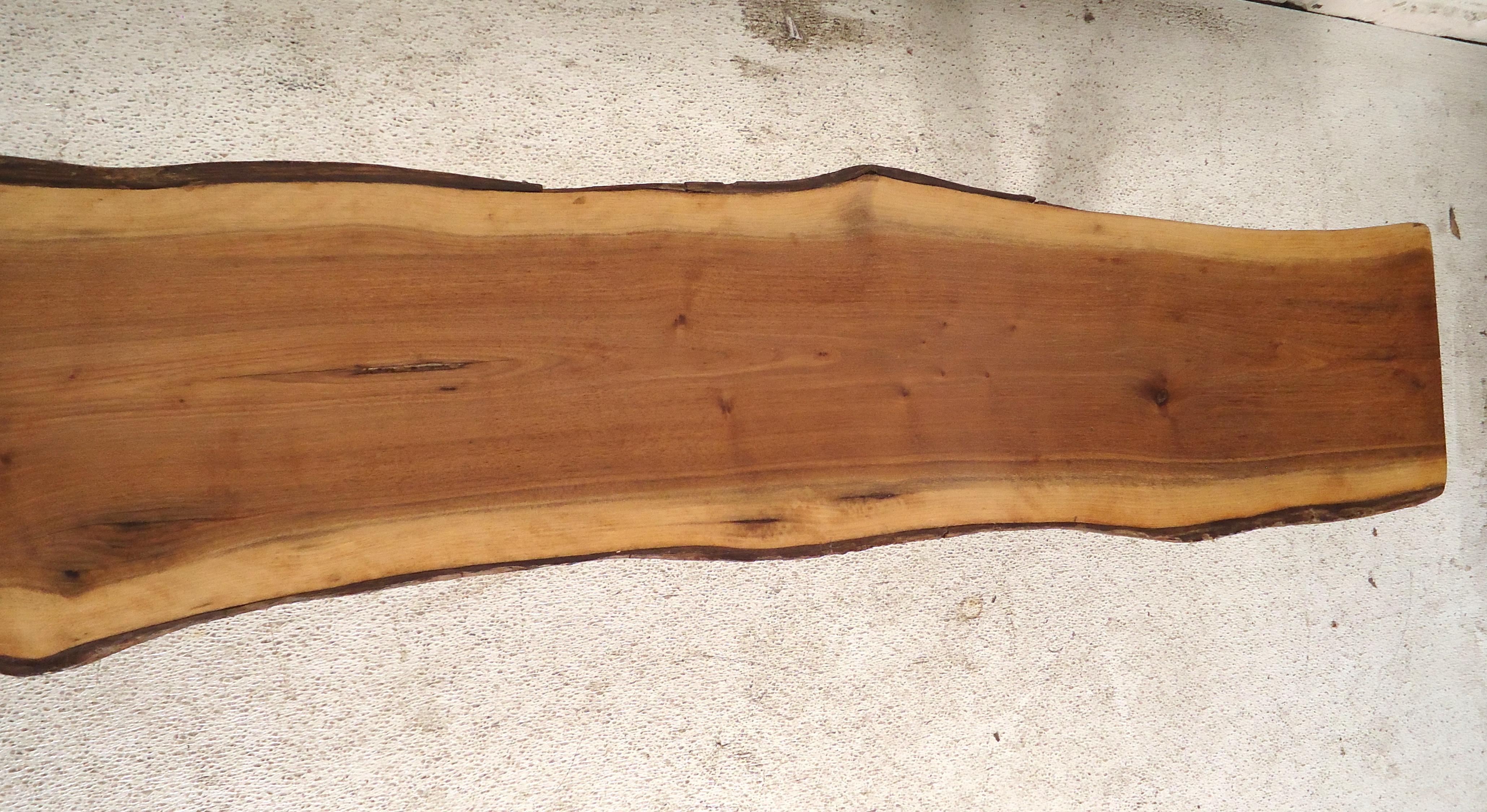 Roy Sheldon Made Live Edge Table In Good Condition In Brooklyn, NY