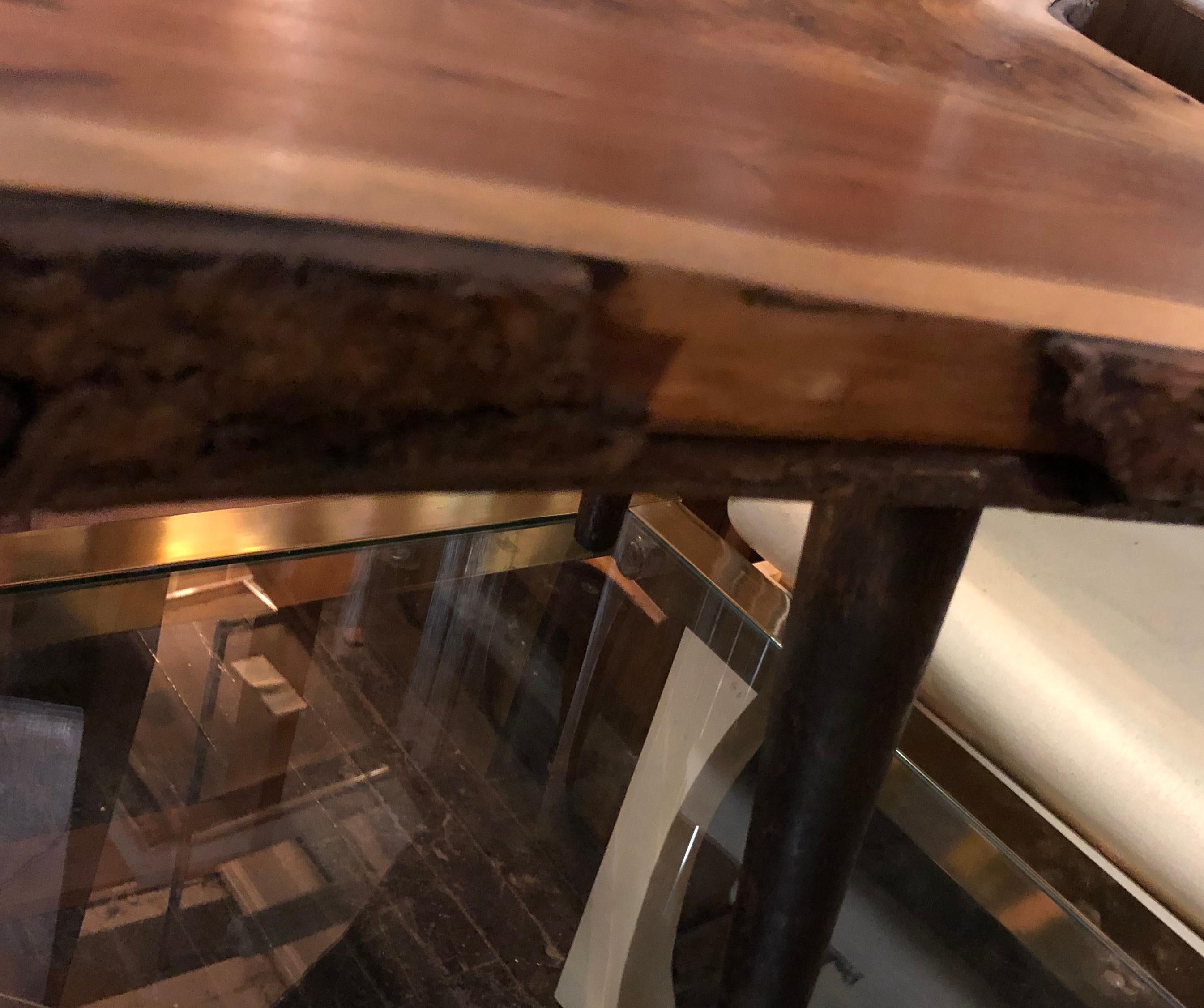 Roy Sheldon Made Live Edge Table For Sale 2