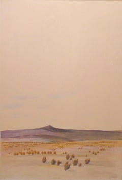 Cedar Flats 56x42" encadré au pastel