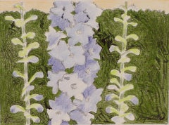 Delph II, étude au pastel non encadrée