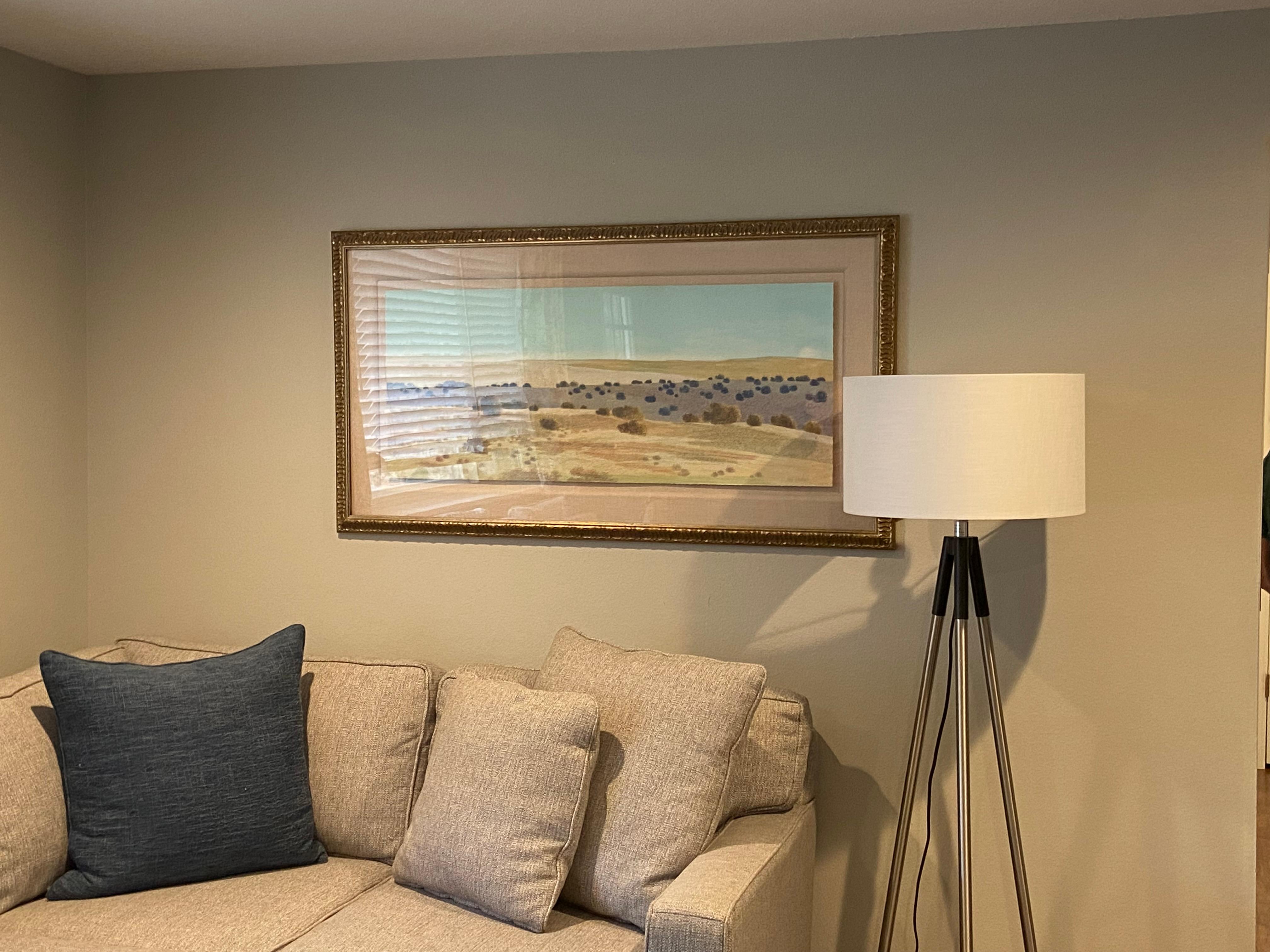 Lavender Hills by  Roy Wilce
Oil Pastel on Paper
image 18x43
