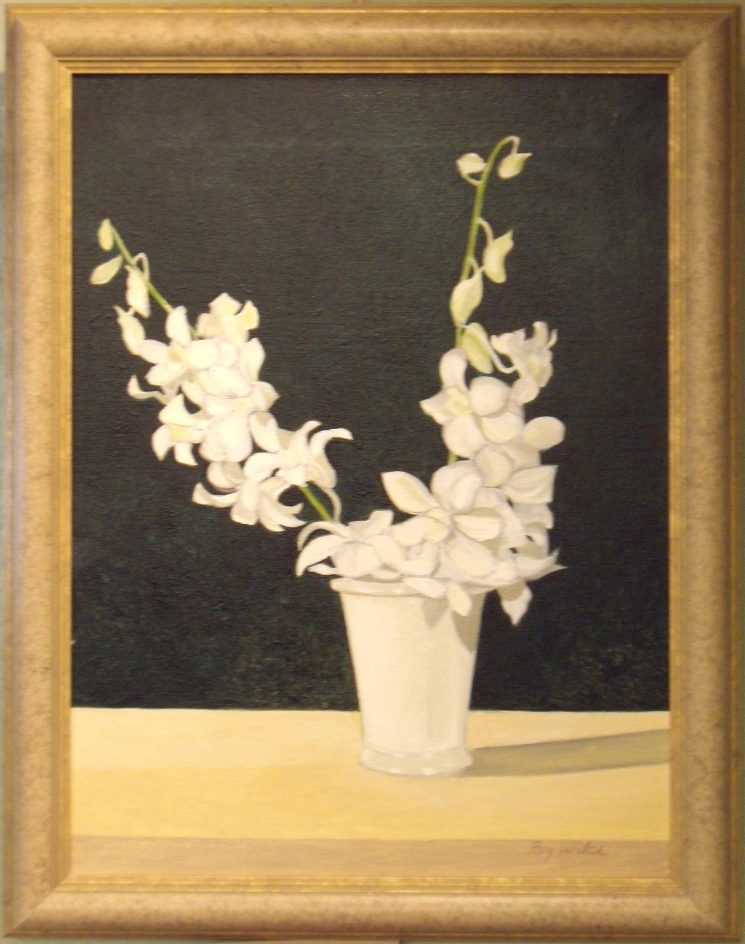 Moth Orchids - Painting by Roy Wilce