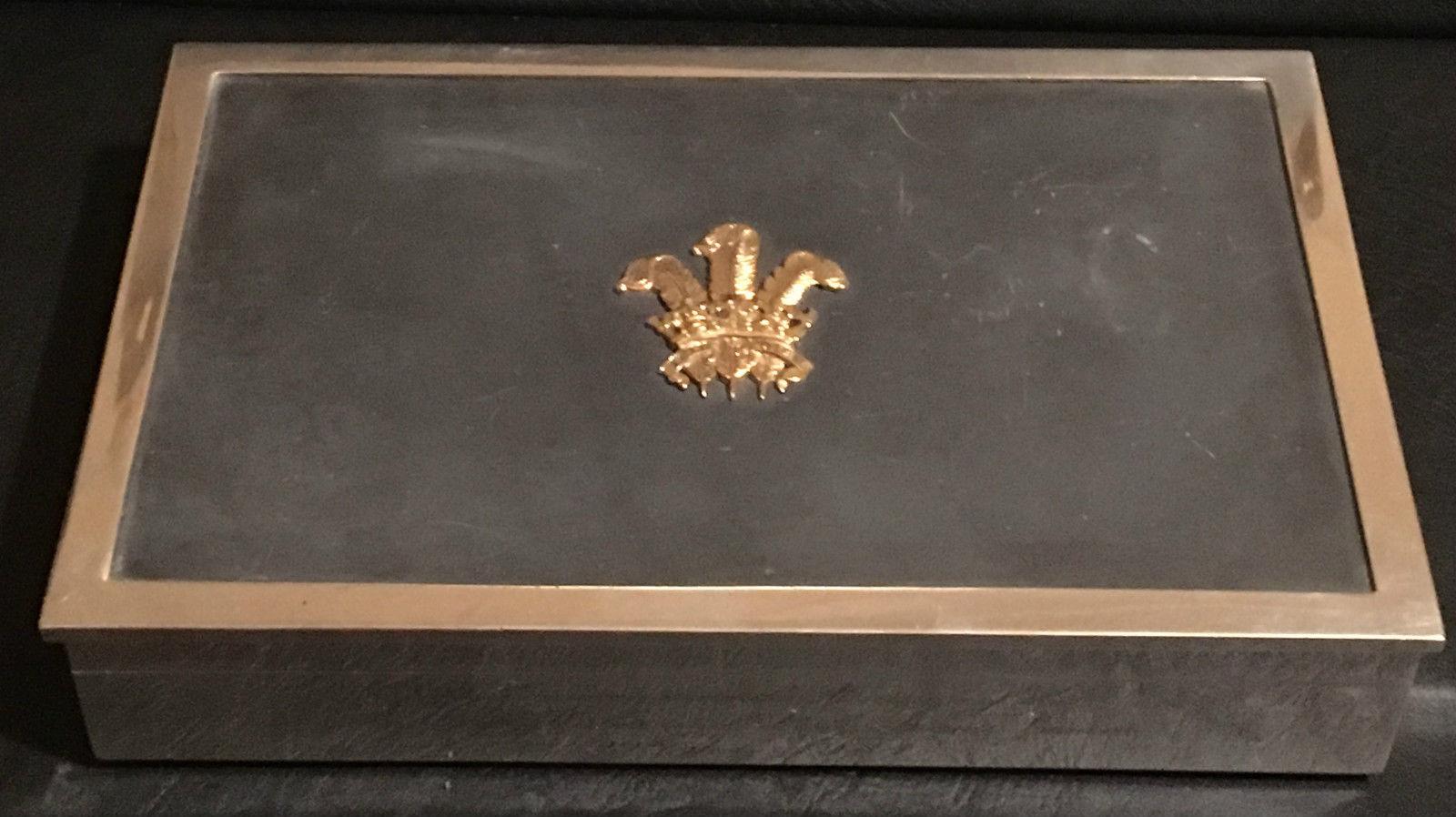 Late 20th Century Royal 1981 Sterling Silver Box to Commemorate Lady Diana & Price Charles Wedding