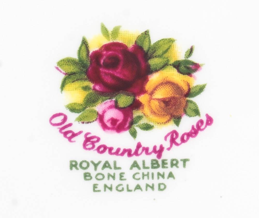 Royal Albert 139-Piece Country Roses Full Dinner Service Midcentu 2