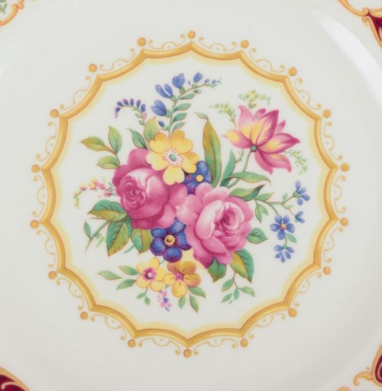 Royal Albert, Inglaterra. Cuatro platos 