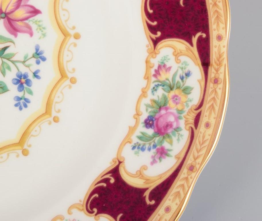 Royal Albert, Inglaterra. Cuatro platos 
