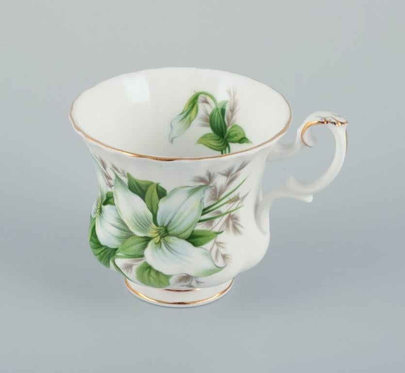 Porcelain Royal Albert, England. Four 