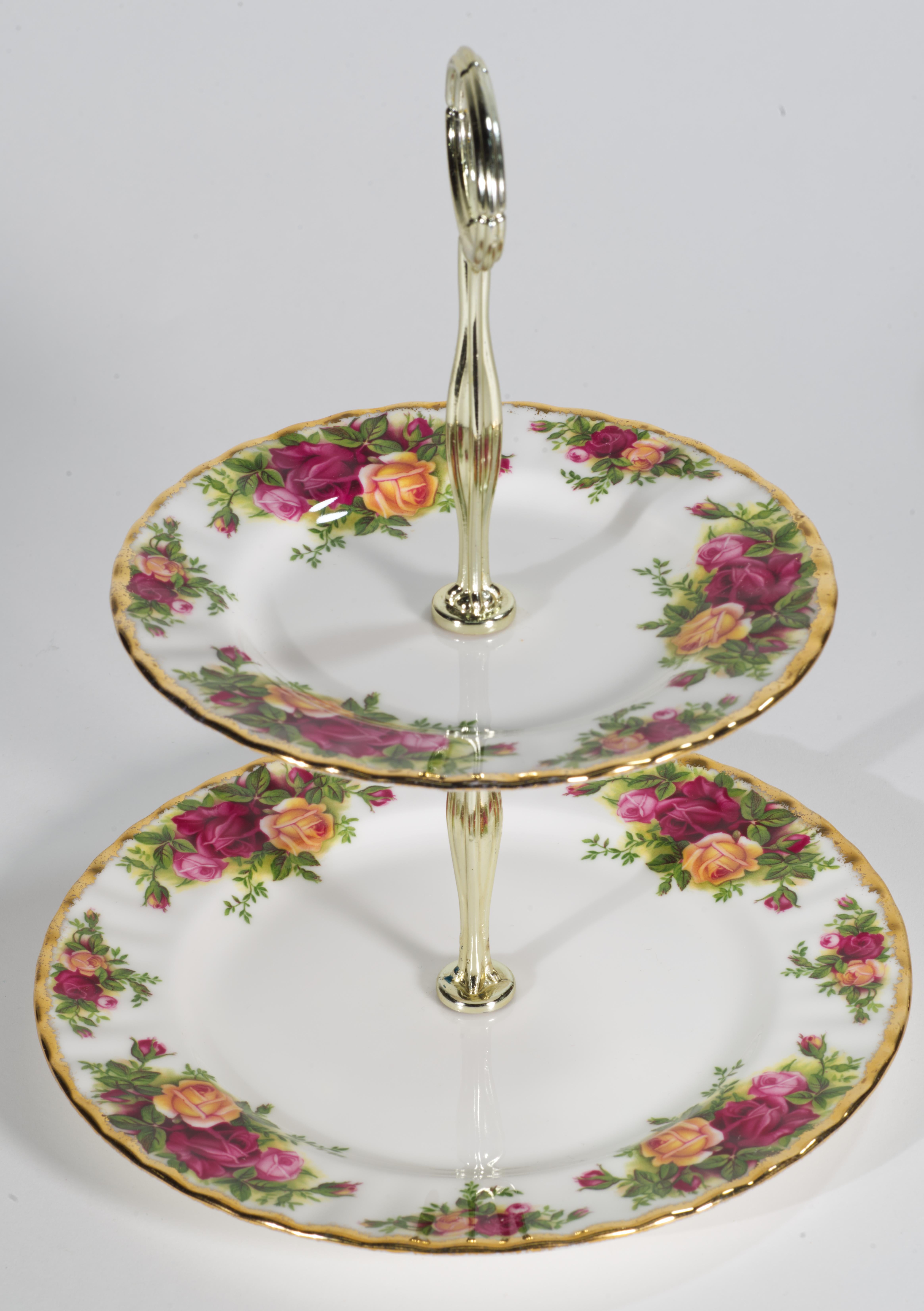 Juego de servir de porcelana de Royal Albert Inglaterra, Old Country Roses, 1974-1980 Inglés en venta