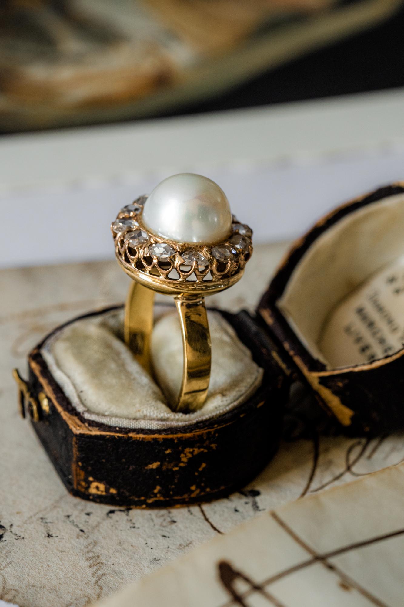 victorian tooth ring