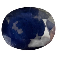 Royal Antwerp Gem GRA Certified Natural Basaltic Sapphire 10.74 Ct Oval Cut