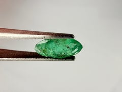 Royal Antwerp Gem GRA Certified Natural Emerald 0.84 Ct Marquise Cut