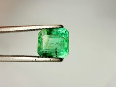 Königlicher Antwerpener Edelstein GRA zertifizierter natürlicher Smaragd 0,85 Karat Smaragdschliff