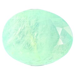 Royal Antwerp Gem GRA Certified Natural Grandidierite 1.24 Ct Oval Cut