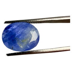 Royal Antwerp Gem GRA Certified Natural Unheated Blue Sapphire 5.59 Ct NO Heat