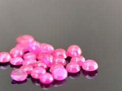 Royal Antwerp Gem Natural Ruby Cabochon Parcel 2.93 Ct Certified