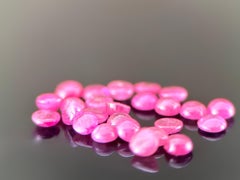 Royal Antwerp Gem Natural Ruby Cabochon Parcel 3.84 Ct Certified