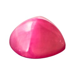 Royal Antwerp Gem Natural Ruby Sugarloaf Cabochon 10.00 Ct Certified