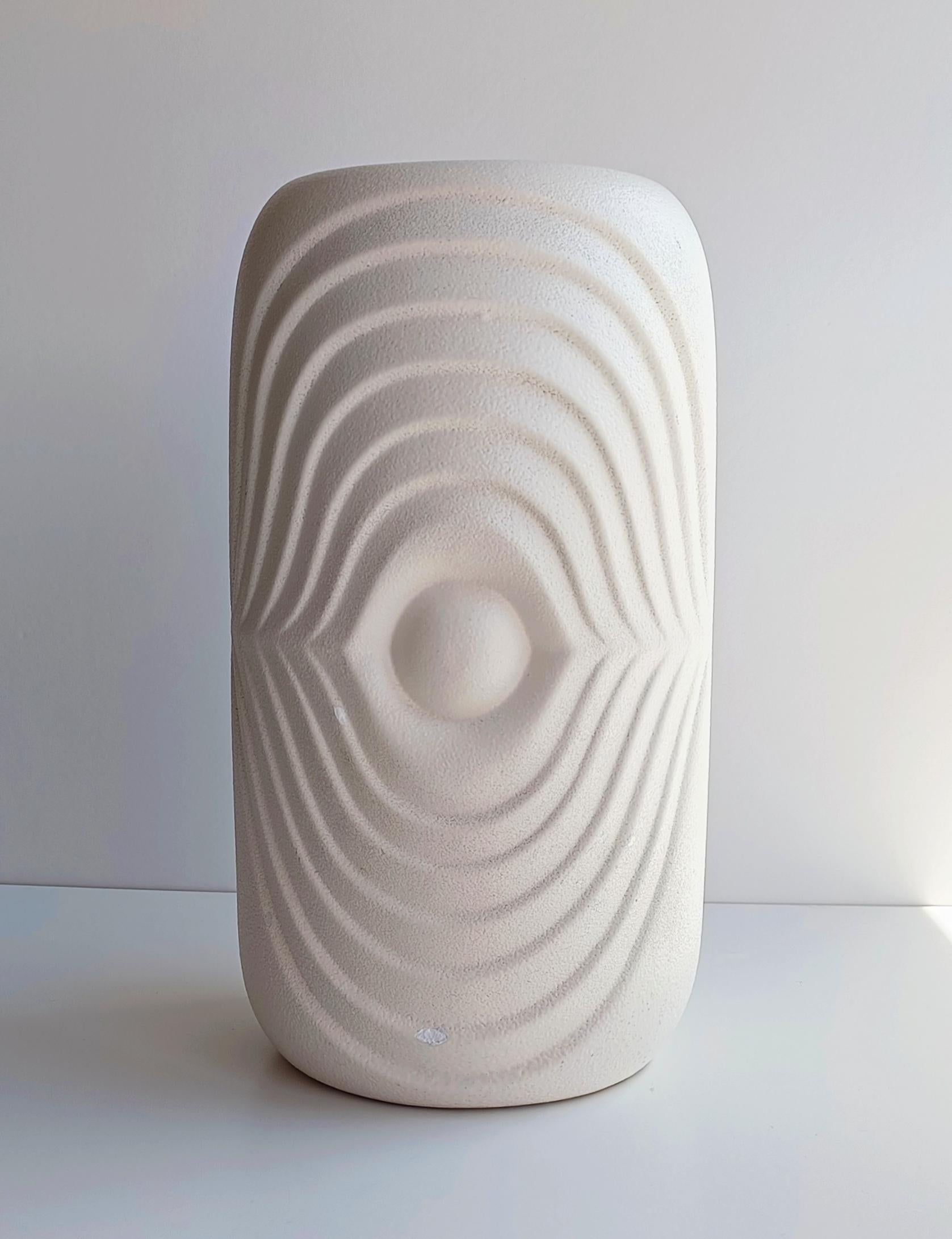 Mid-20th Century Royal Bavaria Op Art Ceramic Vase, Germany, 1960s