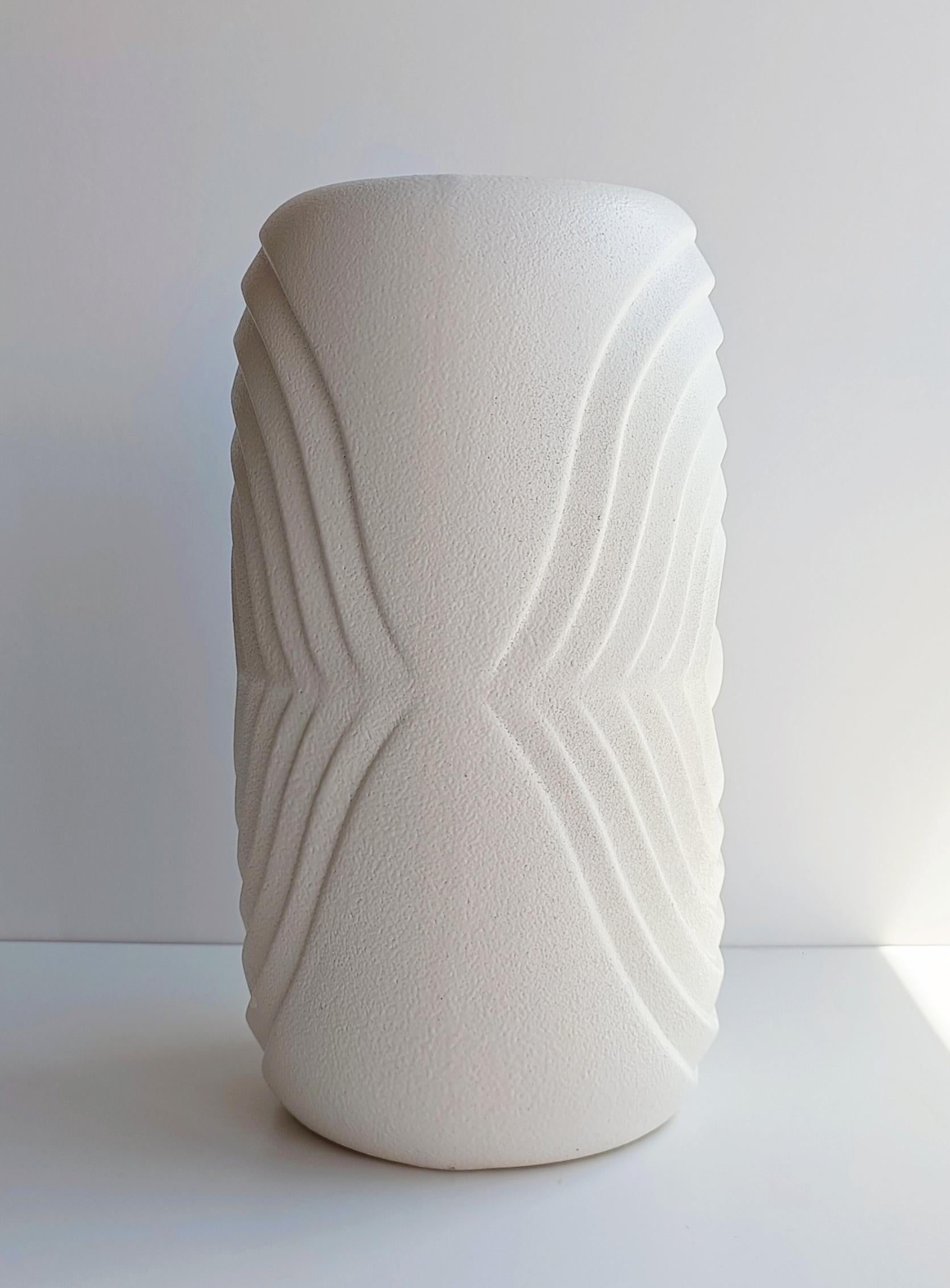 Royal Bavaria Op Art Ceramic Vase, Germany, 1960s 1