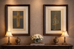 Royal Bavarian Cruciform Works – Jeweled Cross Diptych, Munich 1874