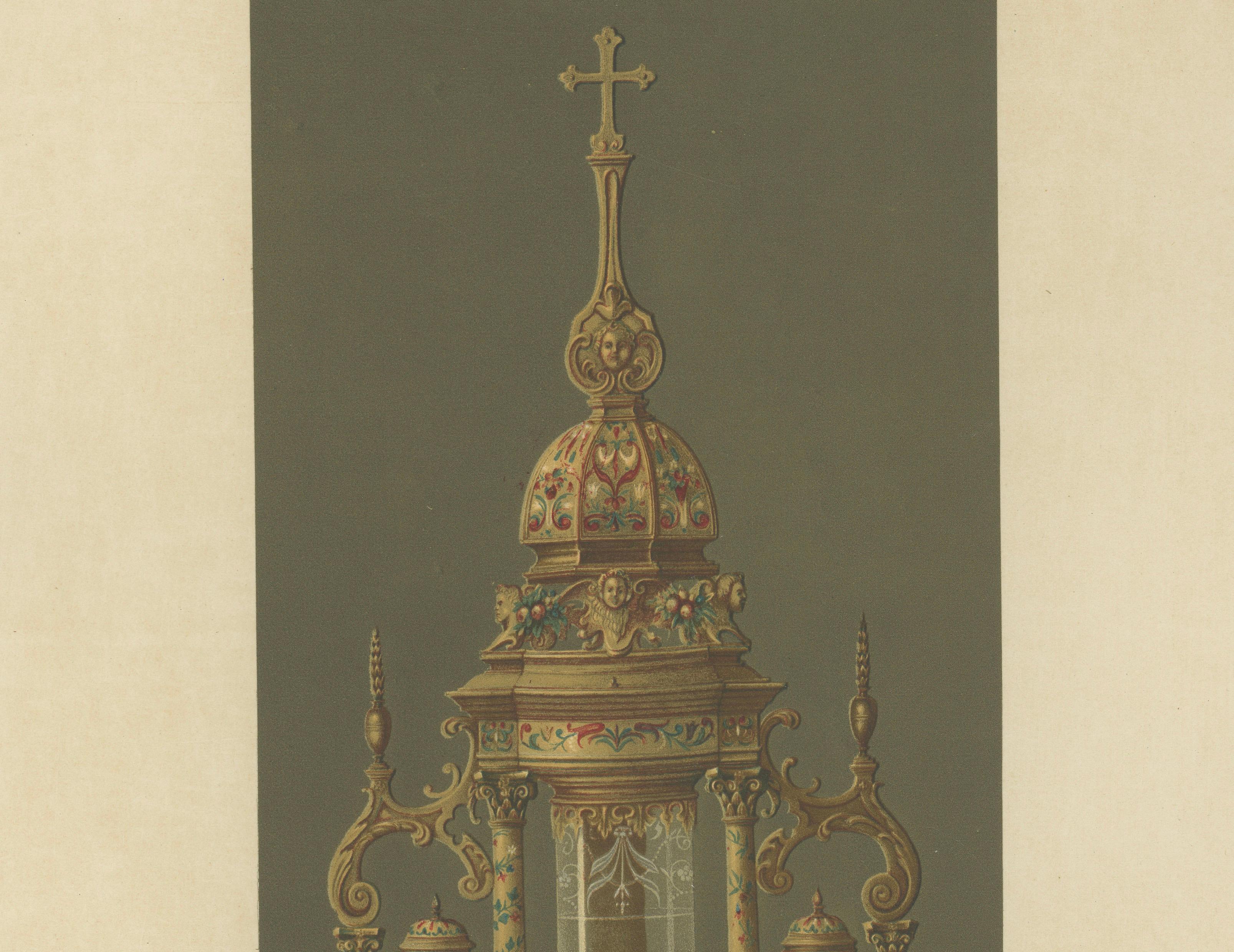 Royal Bavarian Cruciform Works – Jeweled Cross Diptych, Munich 1874