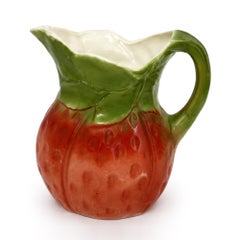 Lattiera in porcellana "Royal Bayreuth Bavaria Strawberry", primi anni del XX secolo