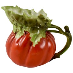 Royal Bayreuth Bayerisches Porzellan Figuraler Tomaten-Milchkrug