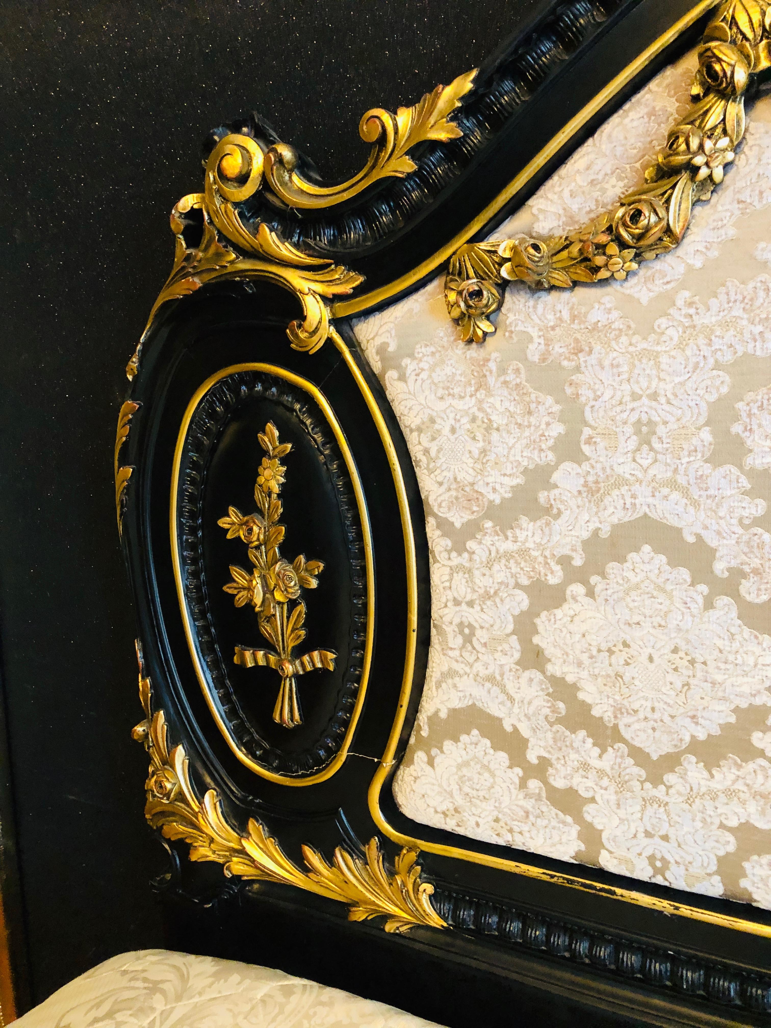 Royal Bed in Louis XV Style Custom Made 7