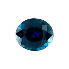 Azul Real 0,68ct Zafiro Australiano VS Corte Oval Gema Suelta