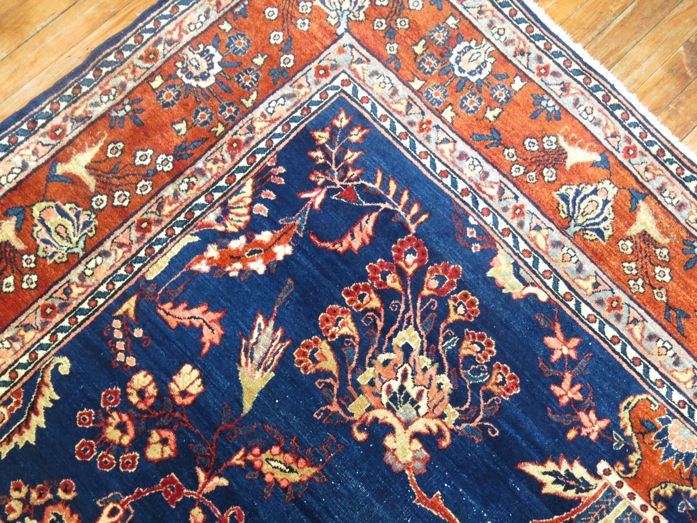 royal blue oriental rug