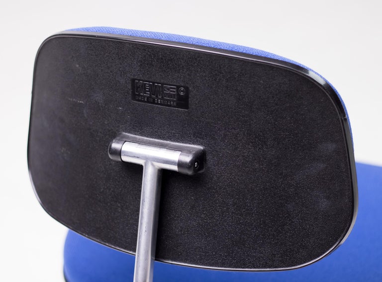 Royal Blue Kevi Desk Chair For Sale at 1stDibs
