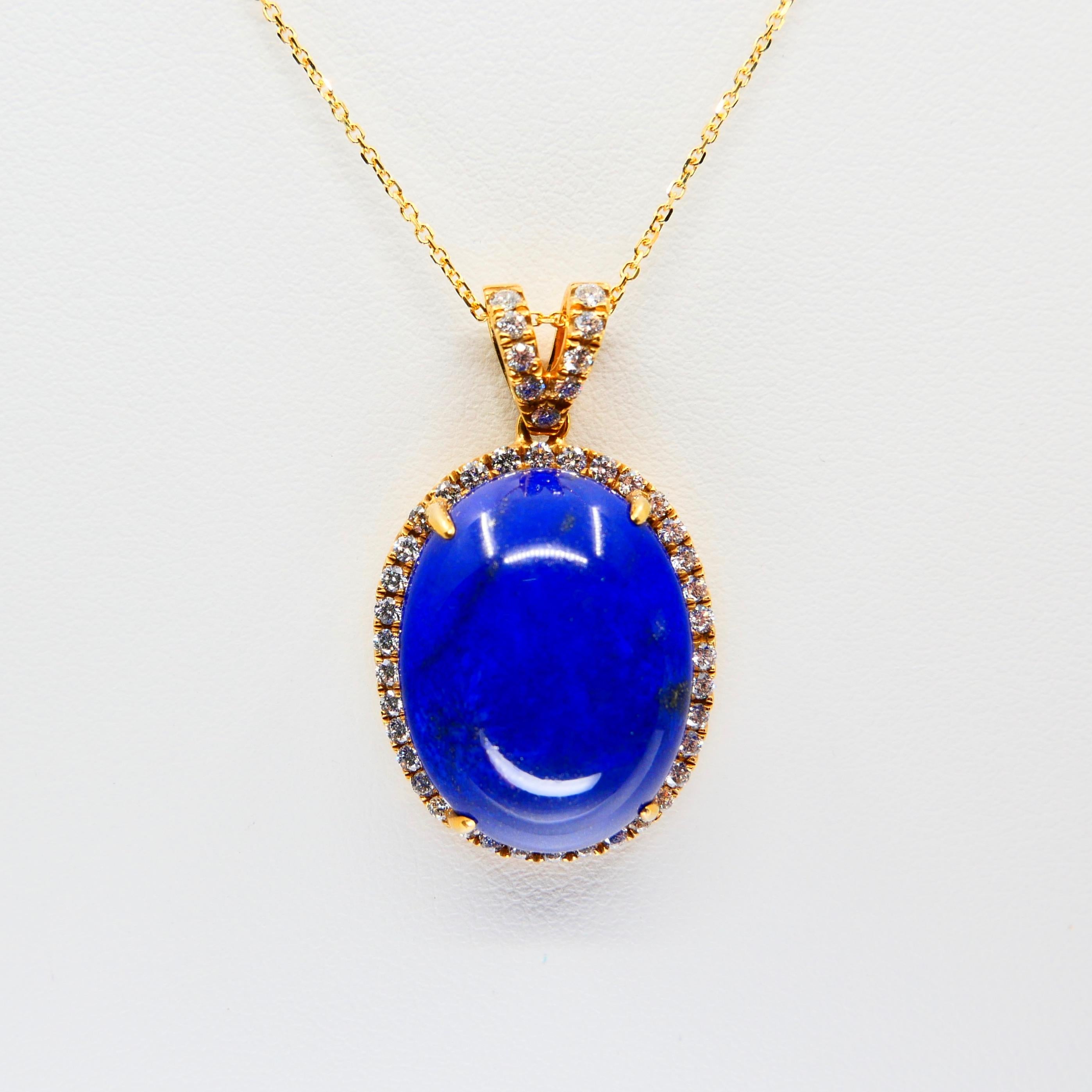 royal blue pendant