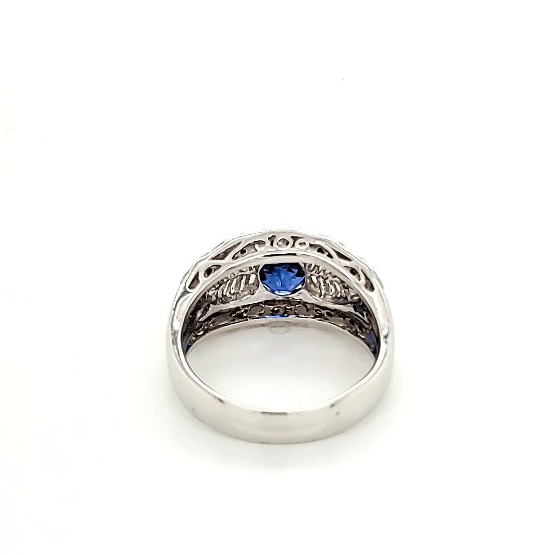 royal blue engagement rings